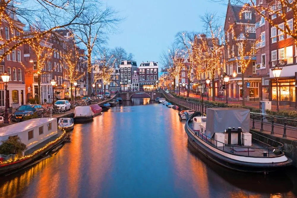Adventní Amsterdam a festival světel