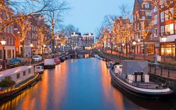 Adventní Amsterdam a festival světel