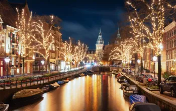 Adventní Amsterdam a festival světel