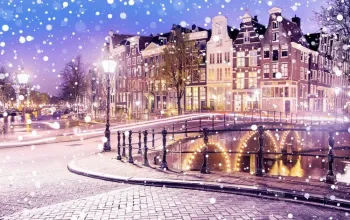 Adventní Amsterdam a festival světel