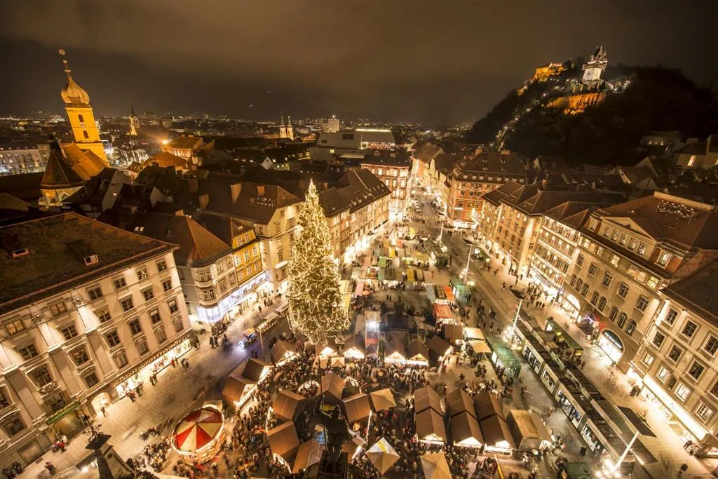 Adventní trhy v Grazu