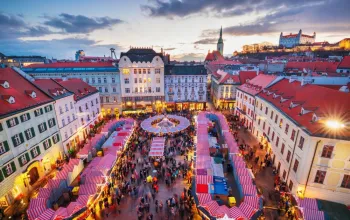Vánoční Bratislava a zámek Schloss Hof