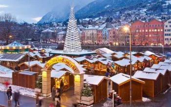 Advent v rakouském Innsbrucku