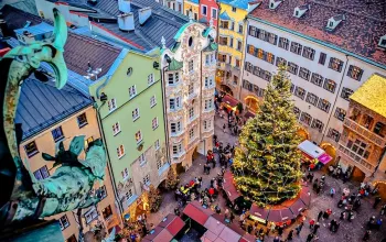 Advent v rakouském Innsbrucku