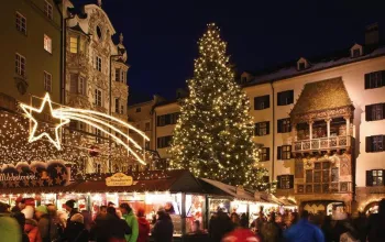 Advent v rakouském Innsbrucku