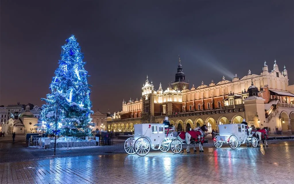 Adventní trhy v Krakově