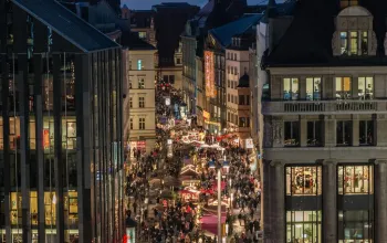 Adventní trhy v Lipsku