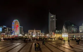 Adventní trhy v Lipsku