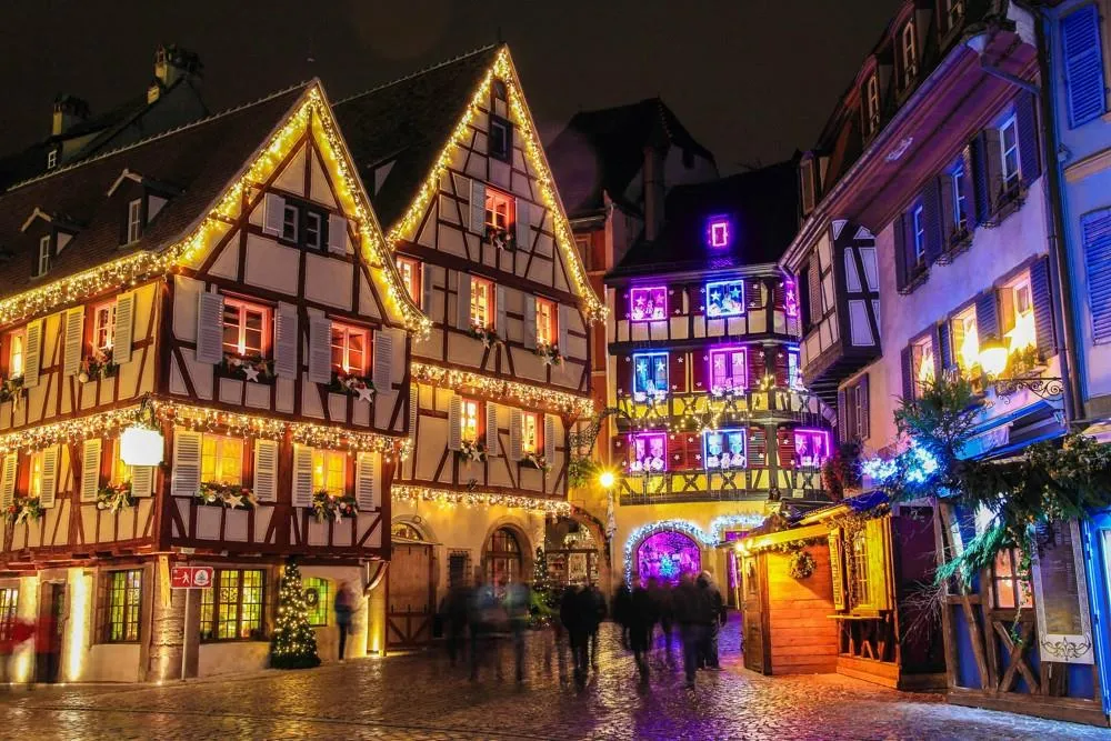 Adventní trhy ve francouzském Štrasburku