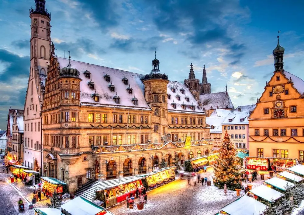 Advent v bavorském Rothenburgu