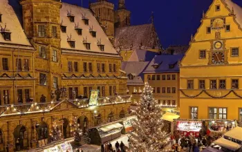 Advent v bavorském Rothenburgu