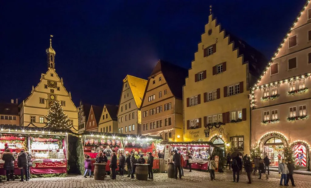 Advent v bavorském Rothenburgu