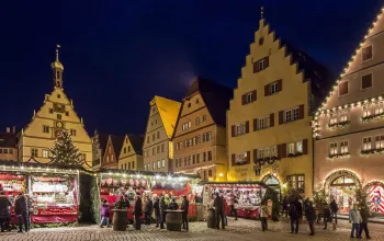 Advent v bavorském Rothenburgu