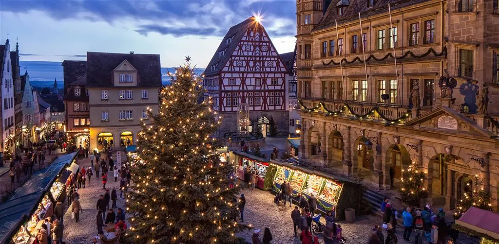 Advent v bavorském Rothenburgu