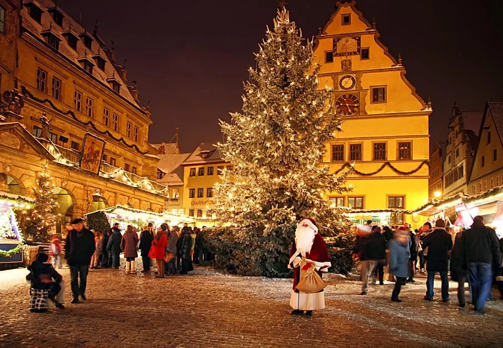 Advent v bavorském Rothenburgu