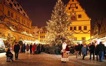 Advent v bavorském Rothenburgu