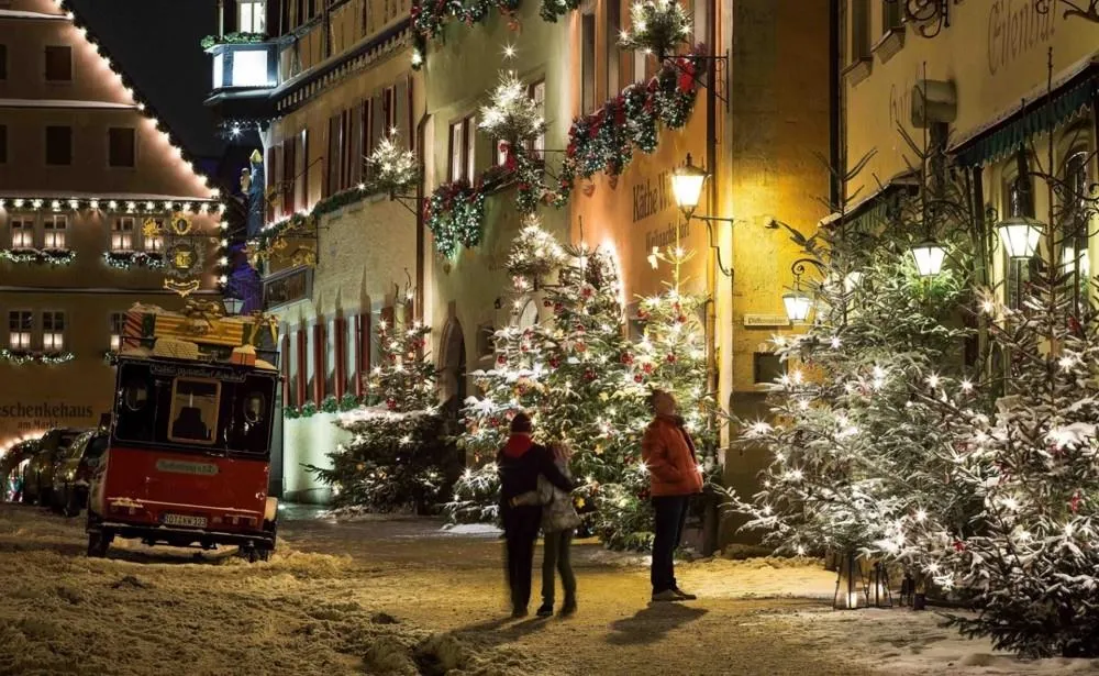 Advent v bavorském Rothenburgu