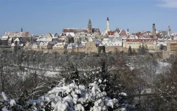 Advent v bavorském Rothenburgu