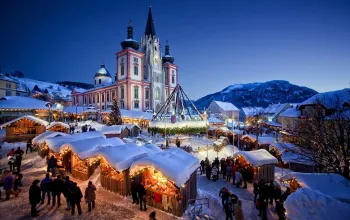 Mariazell a průvod čertů