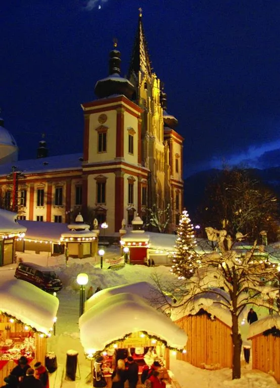 Mariazell a průvod čertů