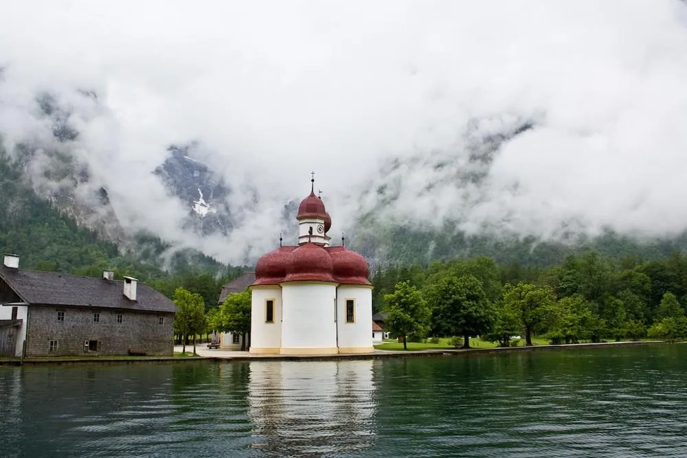 Orlí hnízdo a jezero Königssee