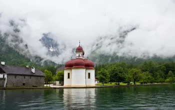 Orlí hnízdo a jezero Königssee