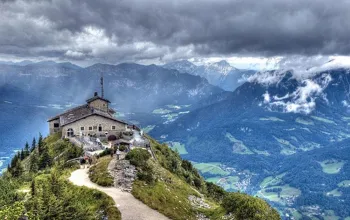 Orlí hnízdo a jezero Königssee