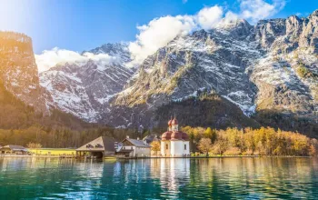 Orlí hnízdo a jezero Königssee