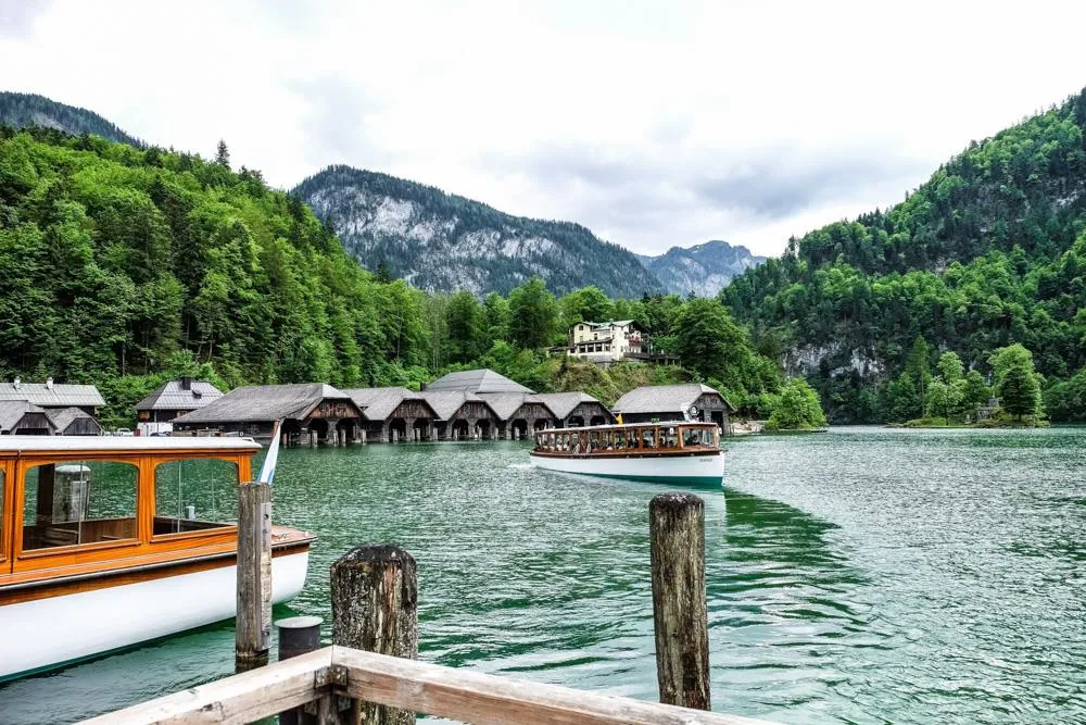 Orlí hnízdo a jezero Königssee