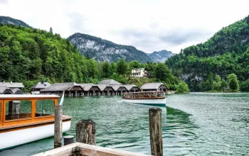 Orlí hnízdo a jezero Königssee