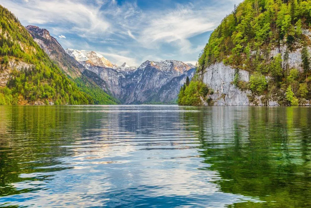 Orlí hnízdo a jezero Königssee