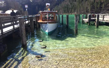 Orlí hnízdo a jezero Königssee