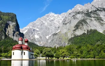 Orlí hnízdo a jezero Königssee