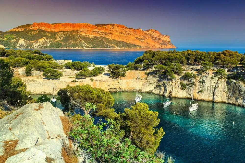 Provence s koupáním