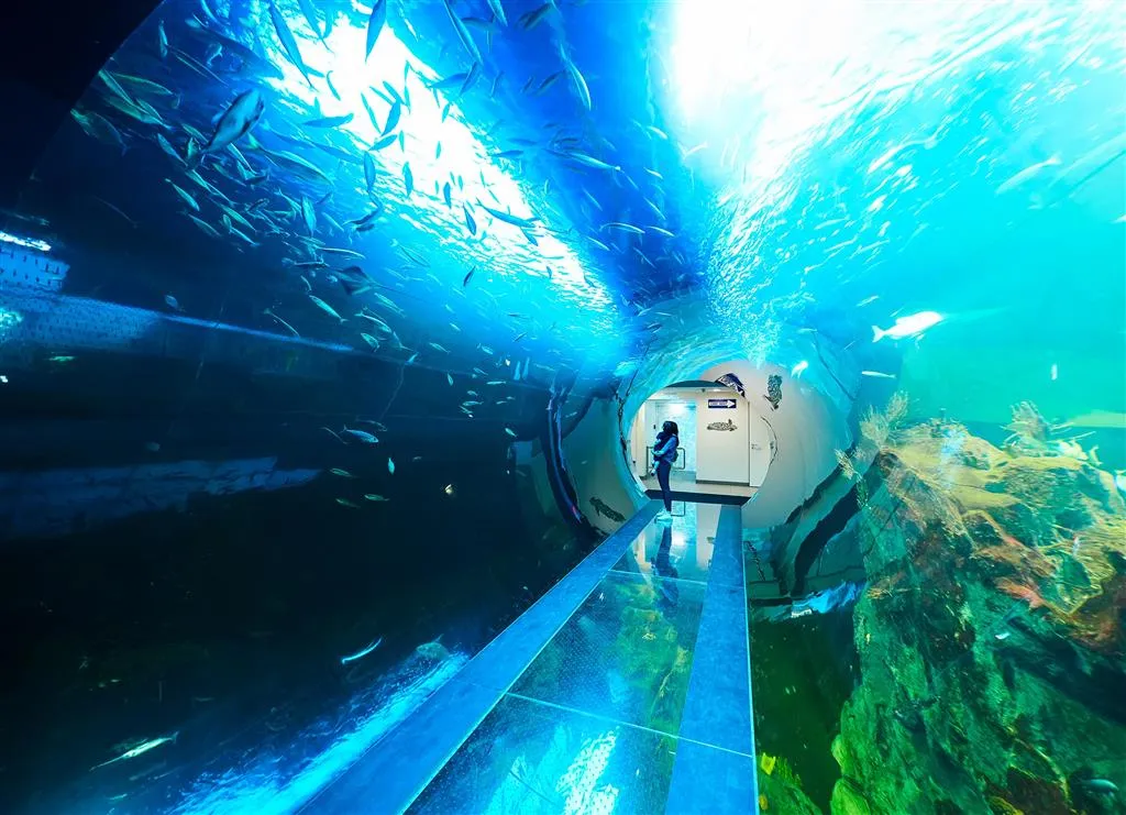 Prater ve Vídni a Dům moří