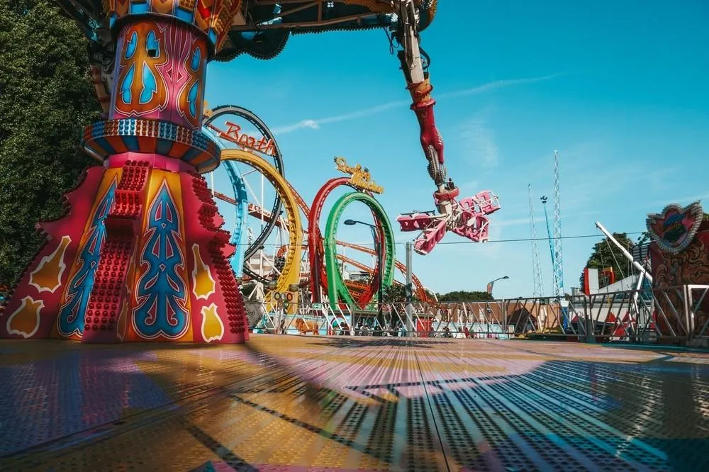 Prater ve Vídni a Dům moří