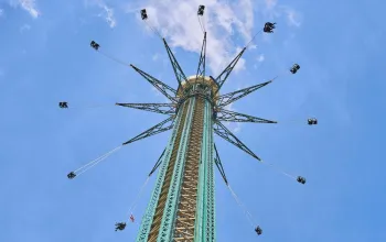 Prater ve Vídni a Dům moří