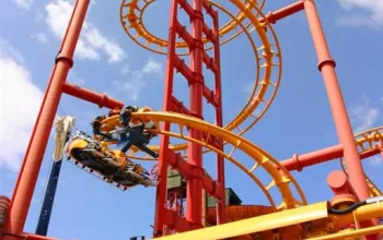Prater ve Vídni a Dům moří