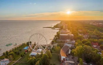 Koupání a zábava u Balatonu