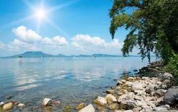 Koupání a zábava u Balatonu