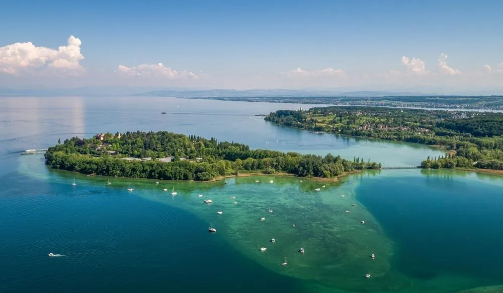Bodamské jezero – ostrov Mainau, Kostnice a kůlové stavby UNESCO