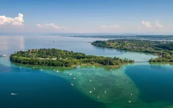 Bodamské jezero – ostrov Mainau, Kostnice a kůlové stavby UNESCO