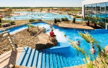 Koupání v exotickém vodním ráji Tropical Islands
