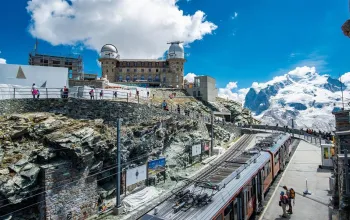 Švýcarsko s výhledy na Matterhorn