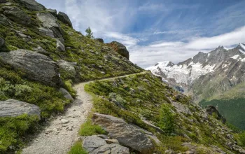 Švýcarsko s výhledy na Matterhorn