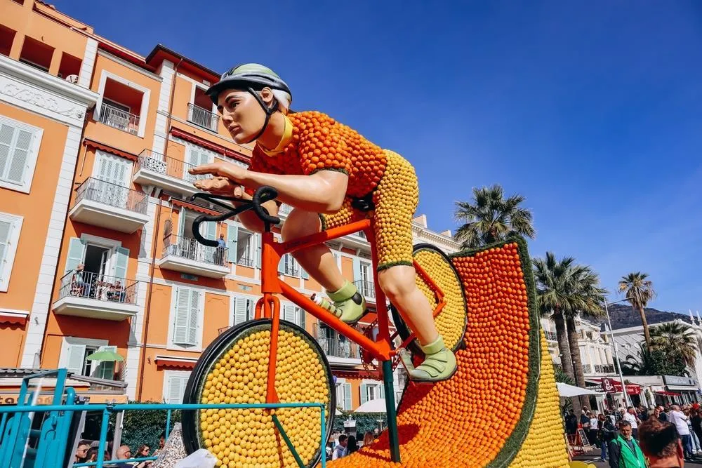 Monte Carlo a festival citrusů v Mentonu