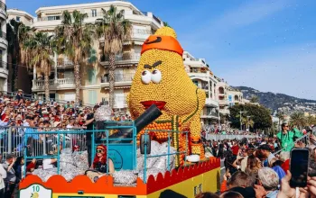 Monte Carlo a festival citrusů v Mentonu