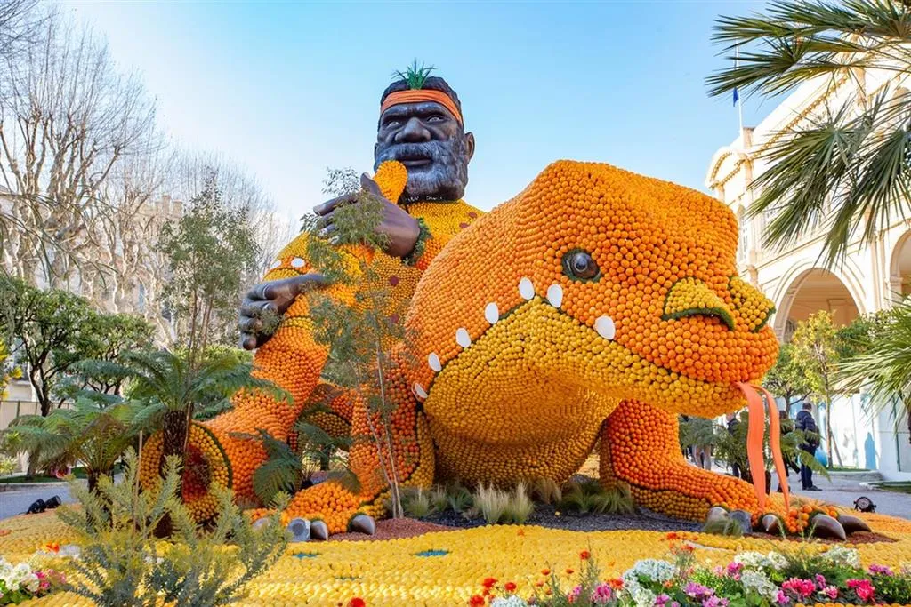 Monte Carlo a festival citrusů v Mentonu
