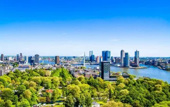 Květinové korzo a slavnosti lodí v Rotterdamu