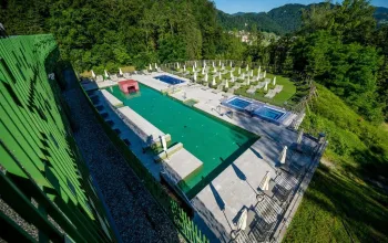 Wellness pobyt s dopravou, polopenzí a ochutnávkou na farmě v ceně v hotelu RimskiZdraviliški Dvor